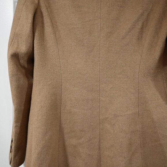 Gobi Woman's XS 100% Baby Camel Wool Tan Pea Coat - Picture 7 of 16